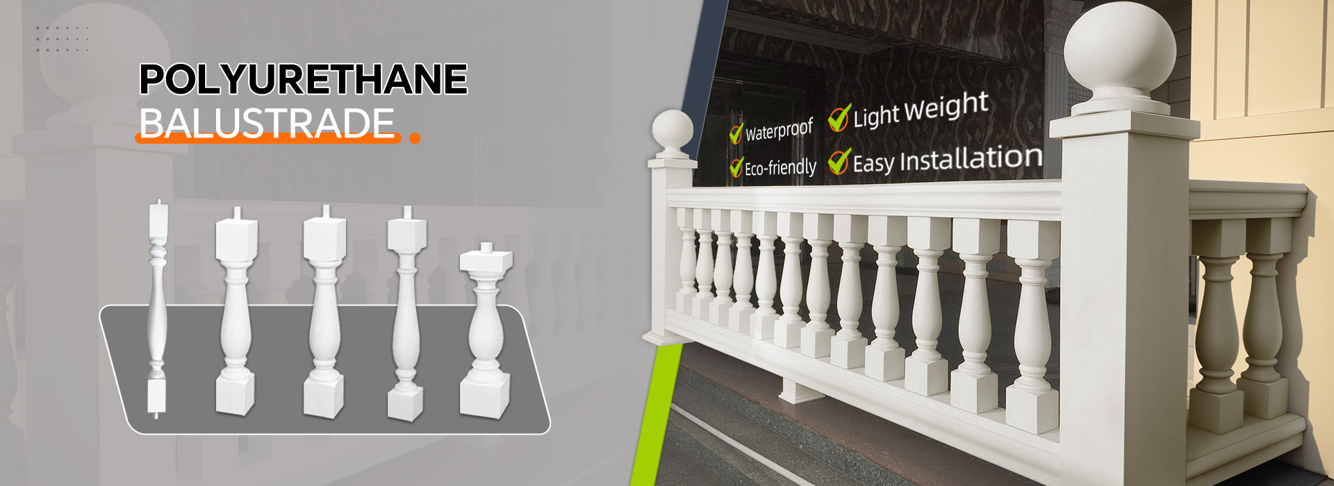 Polyurethane Columns & Doorway Window Trims