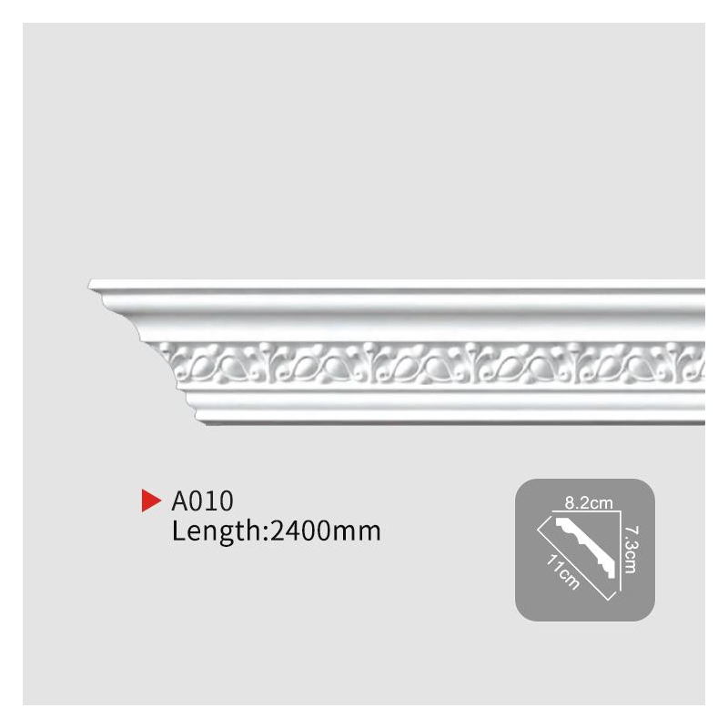 AA010 EVERWALL Polyurethane French Design Carved Molding
