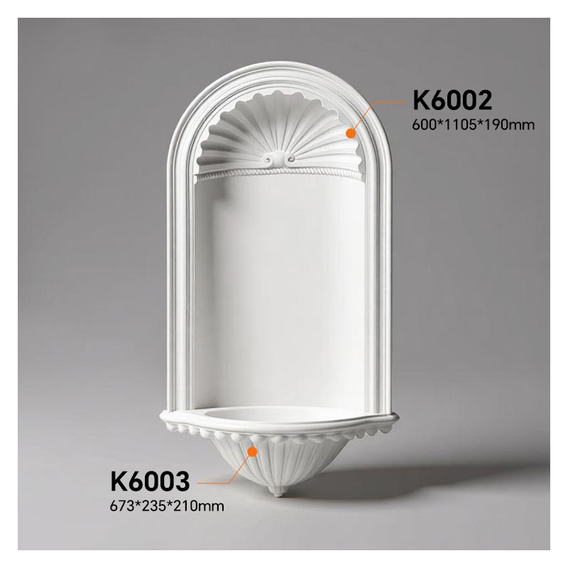 K6003 Stylish Polyurethane Decorative Niche for Modern Homes