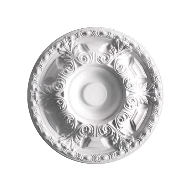 B3033-Custom Polyurethane Ceiling Medallion Decorative PU Ceiling Rosette – EVERWALL