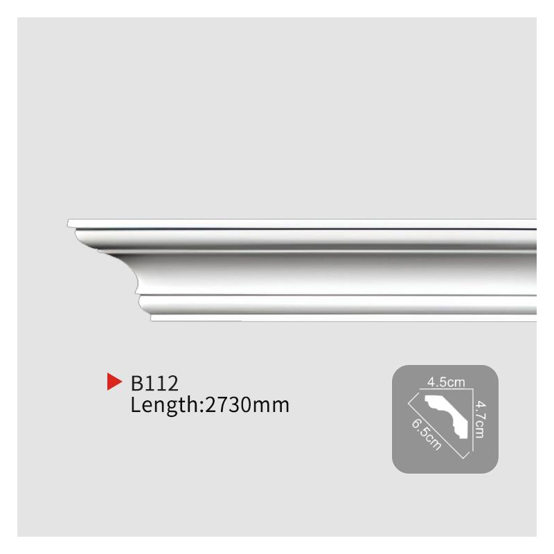 AB112 Plain crown molding